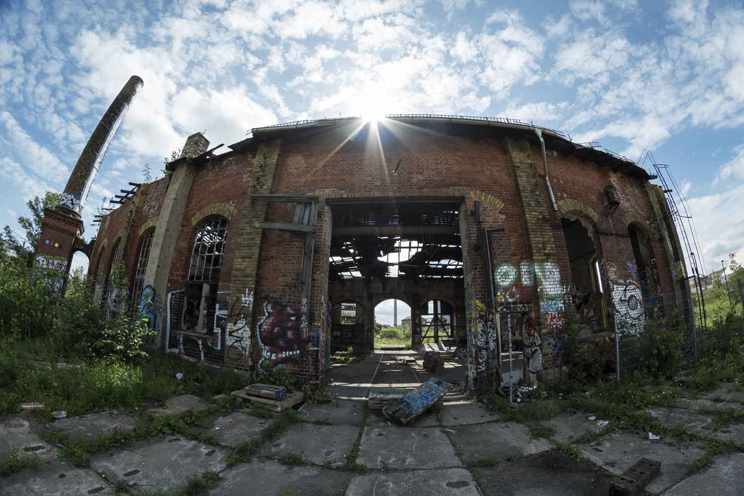 Lost Place im Panorama