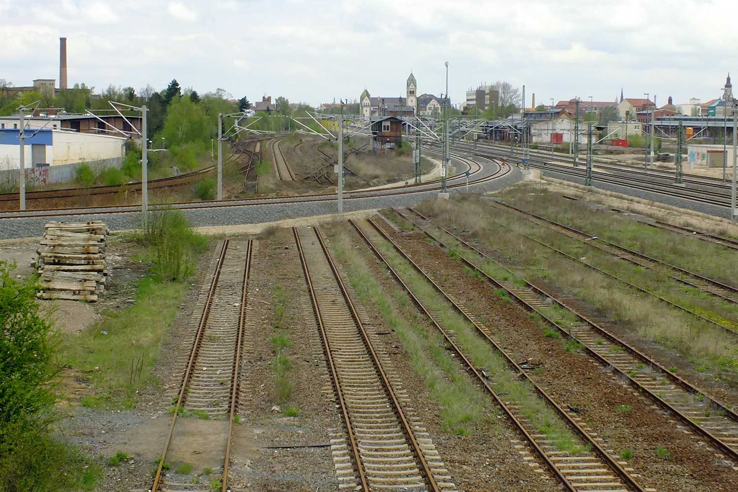 S-Bahn-Kurve Leipzig Plagwitz