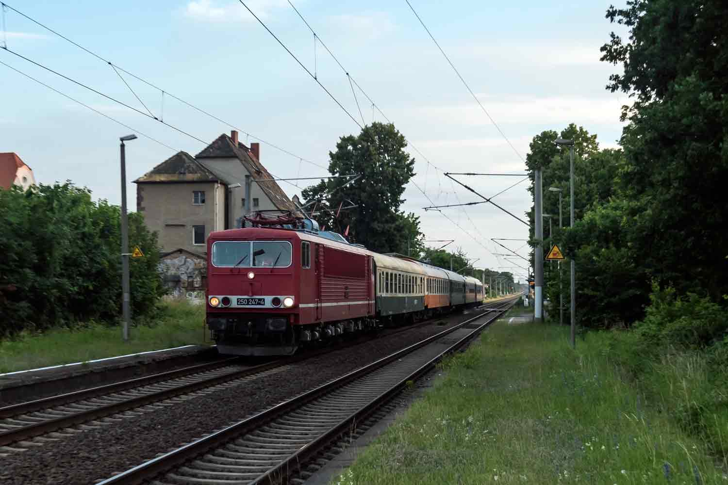 Lok 250 247 in Miltitz