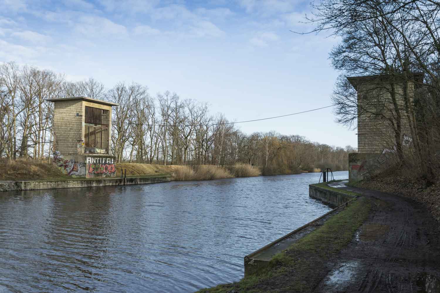 Sperrtorreste Elster-Saale-Kanal