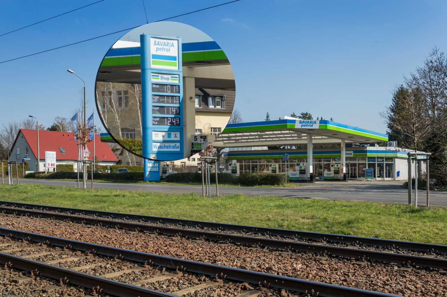 Preistafel Tankstelle