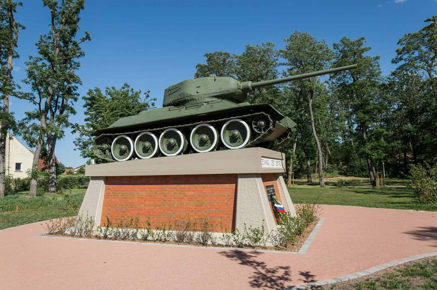 Panzerdenkmal in Beilrode bei Torgau