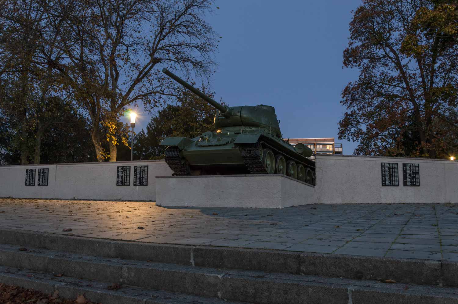 Panzerdenkmal in Burg bei Magdeburg